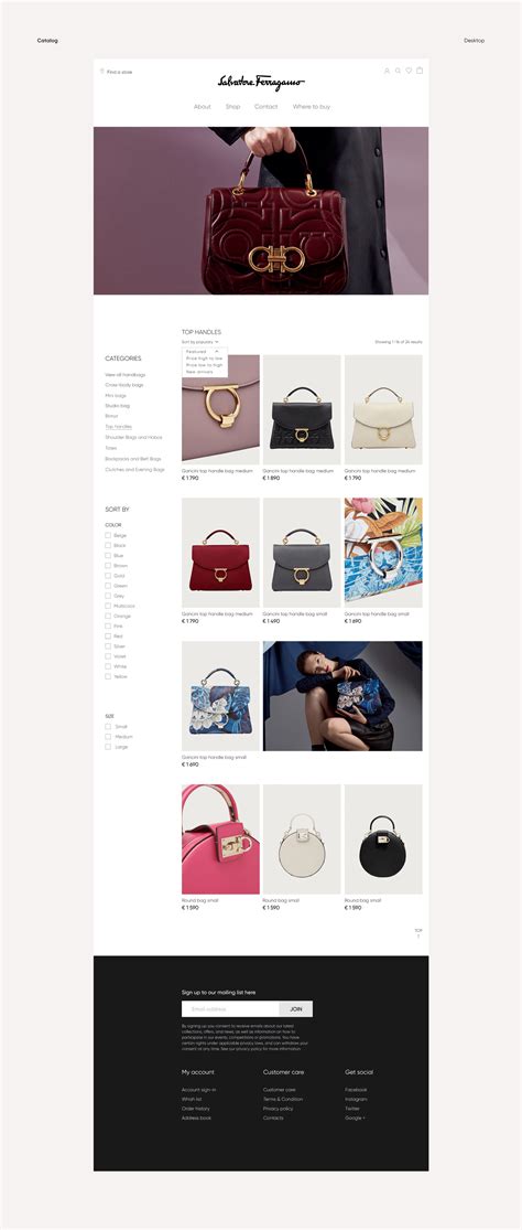 Ferragamo site